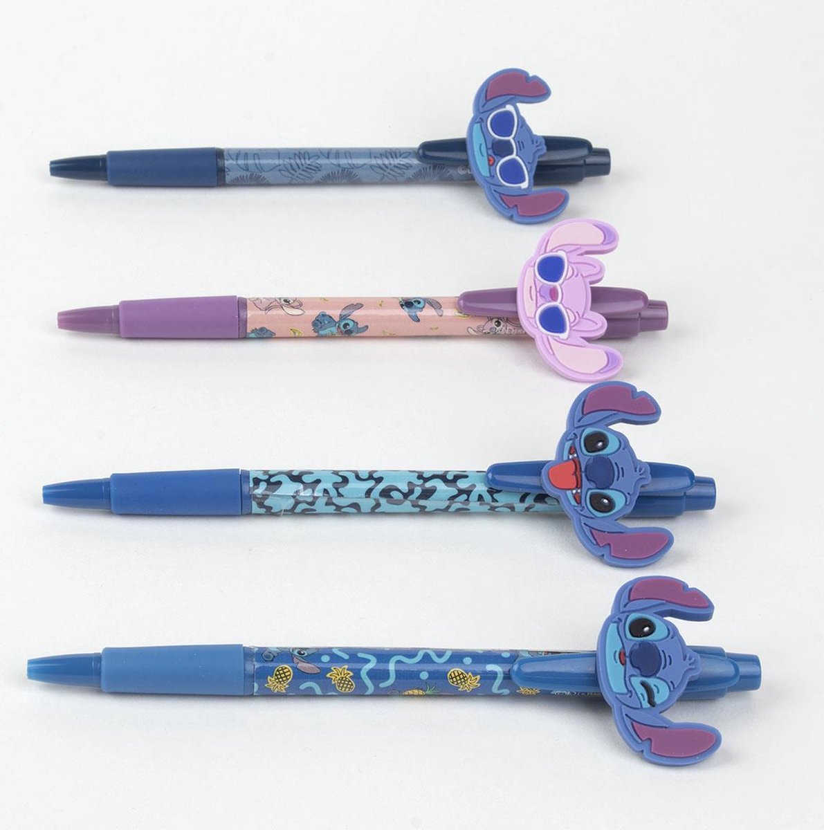 DISNEY Stitch - Lot de 4 stylos