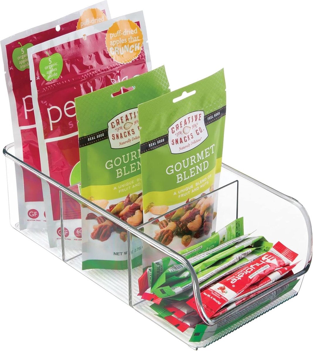 Opbergdoos, Stapelbare Doos Met Zes Vakken Voor Het Bewaren Van Levensmiddelen Moderne Keukenorganizer Voor Zaksoepen Gecombineerd Enz Vanwege Opbergdoos, Stapelbare Doos Met Zes Vakken Voor Het Bewaren Van Levensmiddelen Moderne Keukenorganizer Voor Zaksoepen Gecombineerd Enz Vanwege