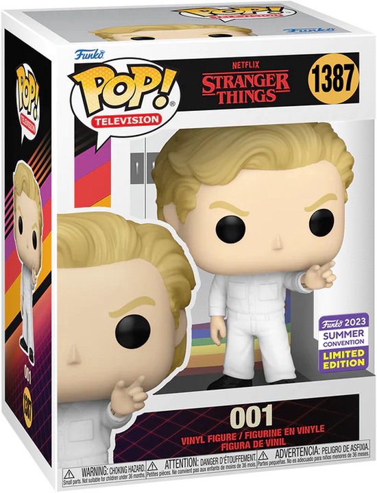 Funko Pop! Stranger Things - 001 SDCC 2023 Convention Summer Pop Exclusive  ! Vinyle | bol