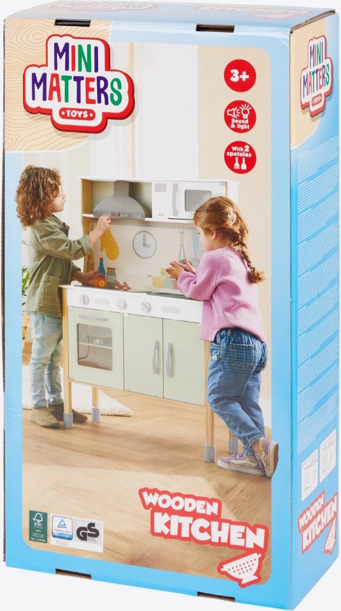 Easyfold - Cuisine en bois Mini Matters - Cuisine pour enfants