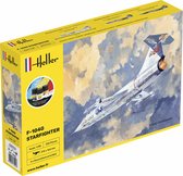 1:48 Heller 35520 F-104G Starfighter - Starter Kit Plastic Modelbouwpakket