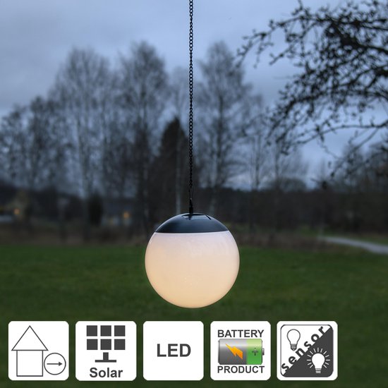 Lampe suspendue solaire d'extérieur Star Trading , globe