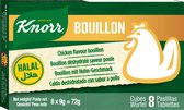 KNORR - Bouillonblokjes Kip Halal - 24 x 8blokjes - Voordeelverpakking