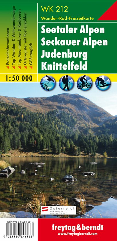 FB WK212 Seetaler Alpen • Seckauer Alpen • Judenburg • ... - cover