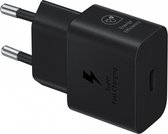 Originele Samsung 25W Power Efficiency Adapter USB-C Adapter - Zonder kabel - Zwart