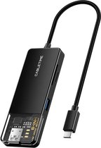 Cabletime - 6 in 1 USB-C Hub adapter - 4K - HDMI - ook geschikt voor MacBook
