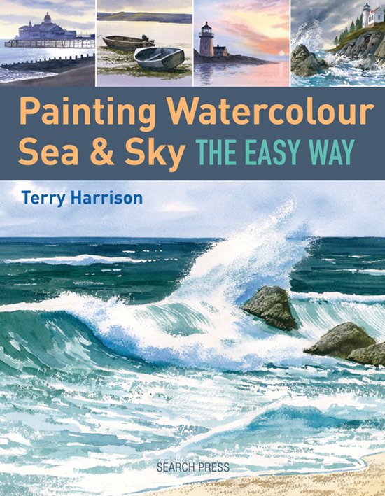 Painting Sea & Sky Watercolour Easy Way - cover