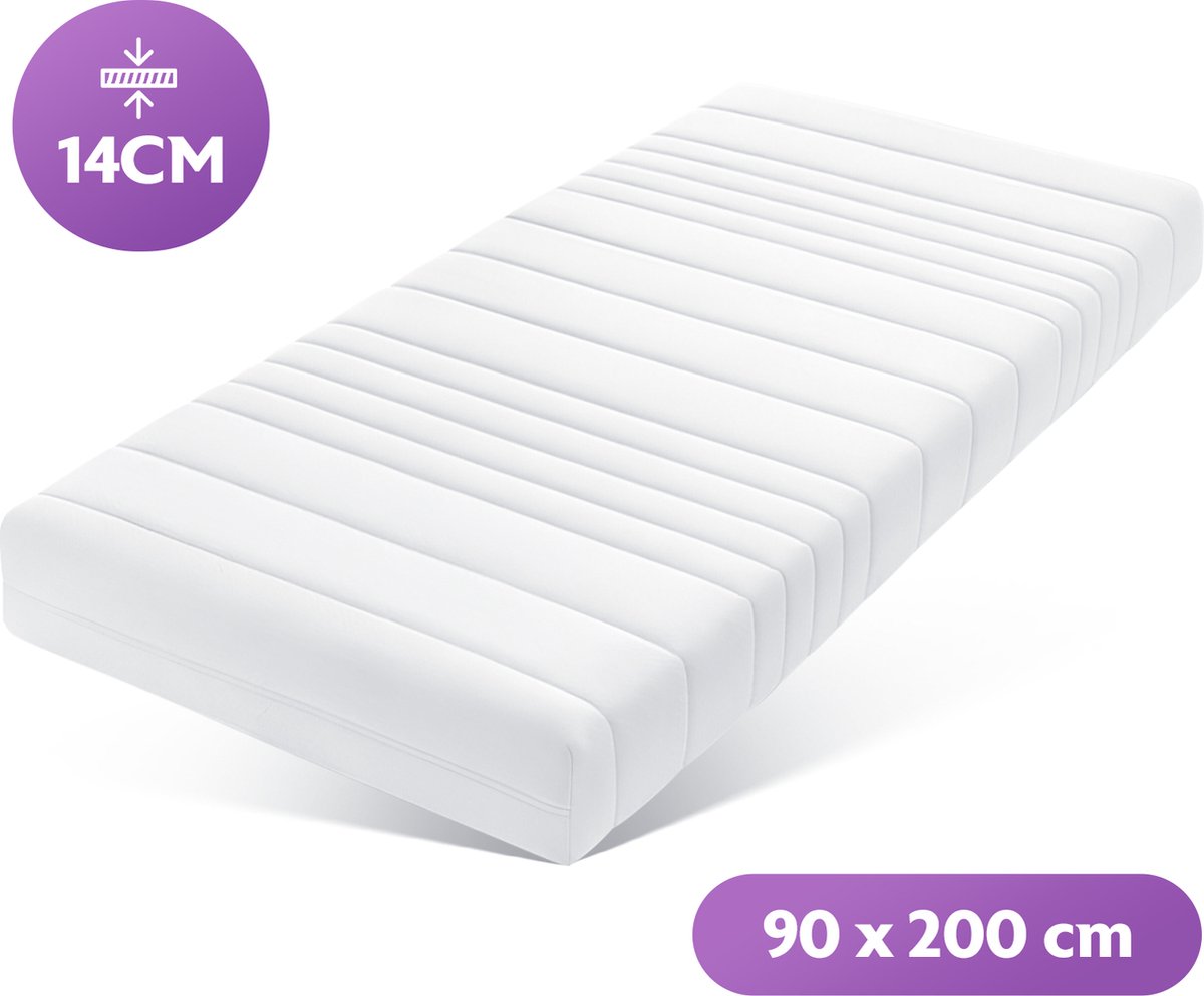 Densi - Matras - 90x200 cm - 14cm dik -Medium - HR Koudschuim