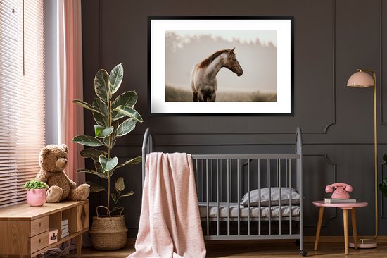 Quarter horse le matin 120x80 cm