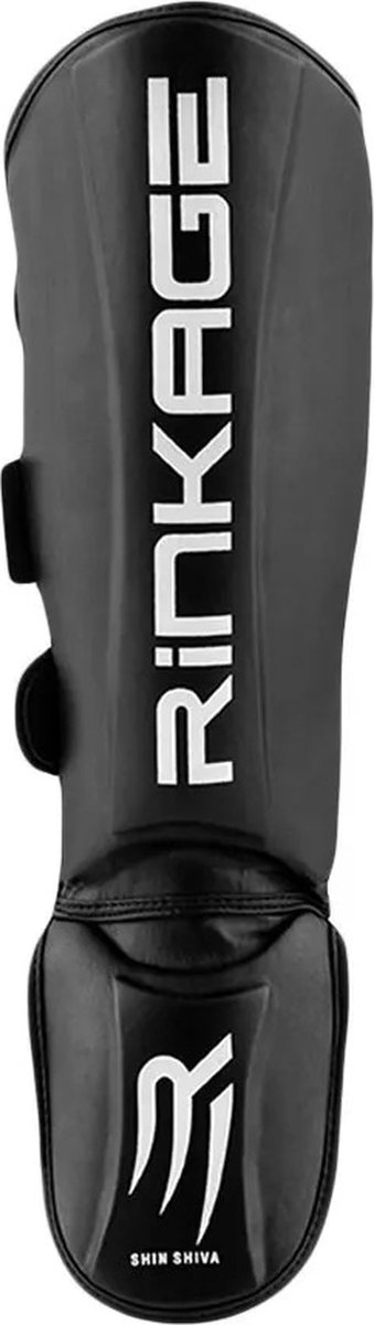 Rinkage Shin Shiva Scheenbeschermers - Zwart/Wit - Maat L