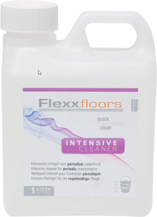 Flexxfloors - Intensive Cleaner schoonmaakmiddel voor Vinyl vloeren - fles - 1 liter