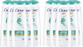 Dove Shampoo - Daily Moisture 2 in 1 - Grootverpakking 12 x 250 ml