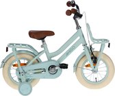 AMIGO Bella Girl's Bicycle - Vélo pour enfants pour Filles- 12 pouces 21 cm - Frein à rétropédalage - Vert