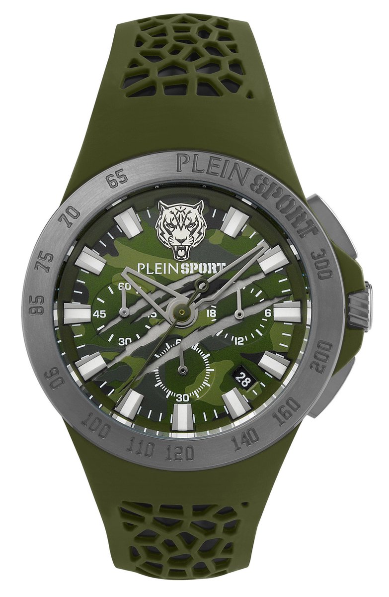 Plein Sport - PSABA0323 - Polshorloge - Heren - Quartz - THUNDERSTORM CHRONO