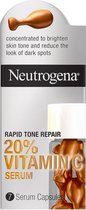 Neutrogena Rapid Tone Repair 20% Vitamin C - Face Serum - 7 Capsules,