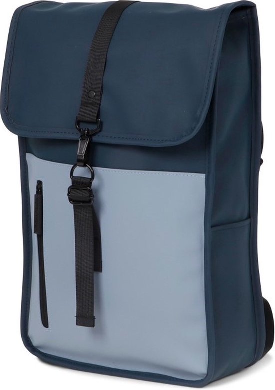 Norländer Dull PU Duo Backpack - Avec compartiment pour ordinateur portable - Blauw