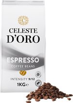 Celeste d'Oro - Finest Espresso - Grains de café - Arabica - Café expresso - Pour chaque instant - 1kg
