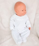 Babidu babypakje | wit | 1-delig | 19821 |Unisex | 1 maand| maat 56