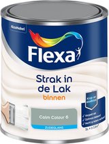 Flexa Strak in de lak - Binnenlak Zijdeglans - Calm Colour 6 - 1l