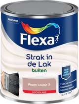 Flexa Strak in de lak - Buitenlak Hoogglans - Warm Colour 3 - 1l