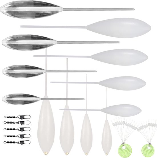 Zite Set di accessori da pesca | borsa da pesca con 4 scatole per attrezzi | borsa da pesca