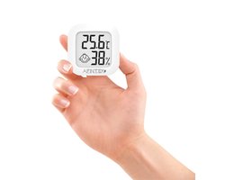 AFINTEK Thermometer & Hygrometer - Temperatuur en Luchtvochtigheid Meten - Wit