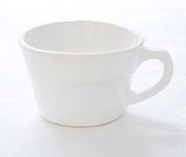 Set van 2 - Big Cup white - Kop met oor - handgemaakt - duurzaam - Agneta Livijn