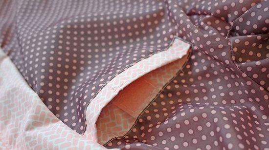 Ducksday - veste d'hiver avec polaire peluche pour enfants - imperméable - coupe-vent - chaude - école - ski - Filles - Molly - 146/152