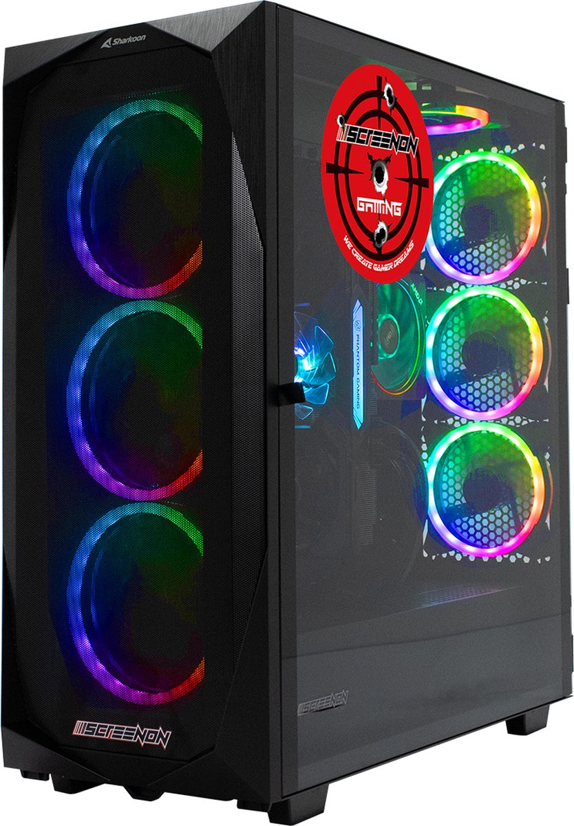 ScreenON - Ryzen 9 - 1TB M.2 SSD + 3TB HDD - RTX 3080Ti 12GB - GamePC.V52248