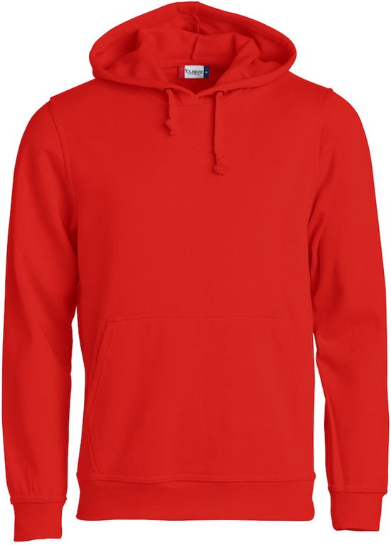 Clique Hoody Basic - Rouge - Taille 4XL