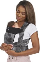 Contours Cocoon Hybrid Buckle-Tie 5 Position Baby Carrier - Galaxy Black