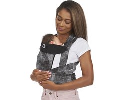 Contours Cocoon Hybrid Buckle-Tie 5 Position Baby Carrier - Galaxy Black