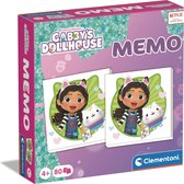 Clementoni Gabby's Dollhouse - Jeu de mémoire - Jeu de cartes - A partir de 4 ans