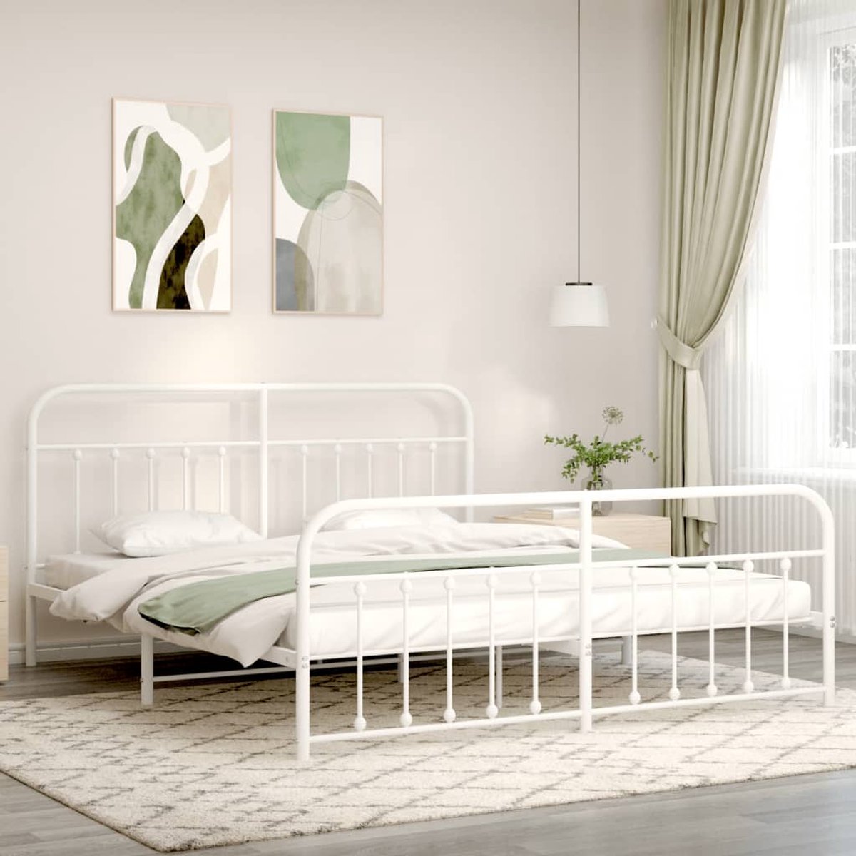 vidaXL - Lattenbodem - met - 48 - latten - 2 - stuks - 100x200 - cm