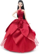 Bol.com Barbie Signature Barbie Holiday Doll 2022 (Black Hair) aanbieding