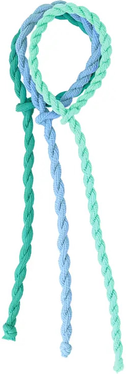 Gedraaid haarelastiek - armband- verpakt per 3 - de trend van dit moment! - LOVETHIES elastiek