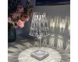 Xtronic - Crystal Diamond Tafellamp - Nachtlamp - LED lamp - 16 kleuren