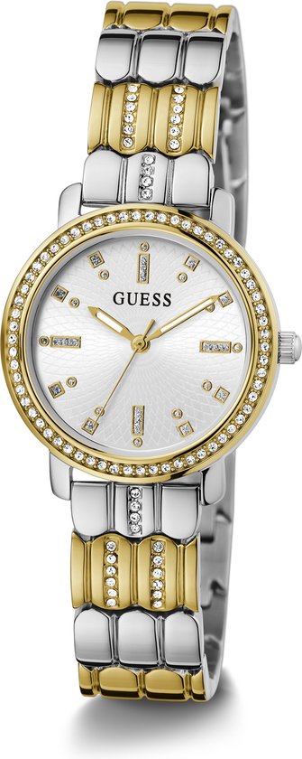 Guess Watches GW0612L2 Horloge Zilver Goud bol