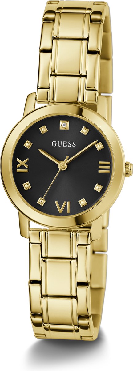 Guess Watches GW0532L4 Melody Horloge Zwart Goud