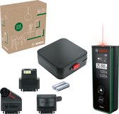 Bosch Zamo Set - Télémètre laser - Comprend ruban, roue et adaptateur de ligne - Piles