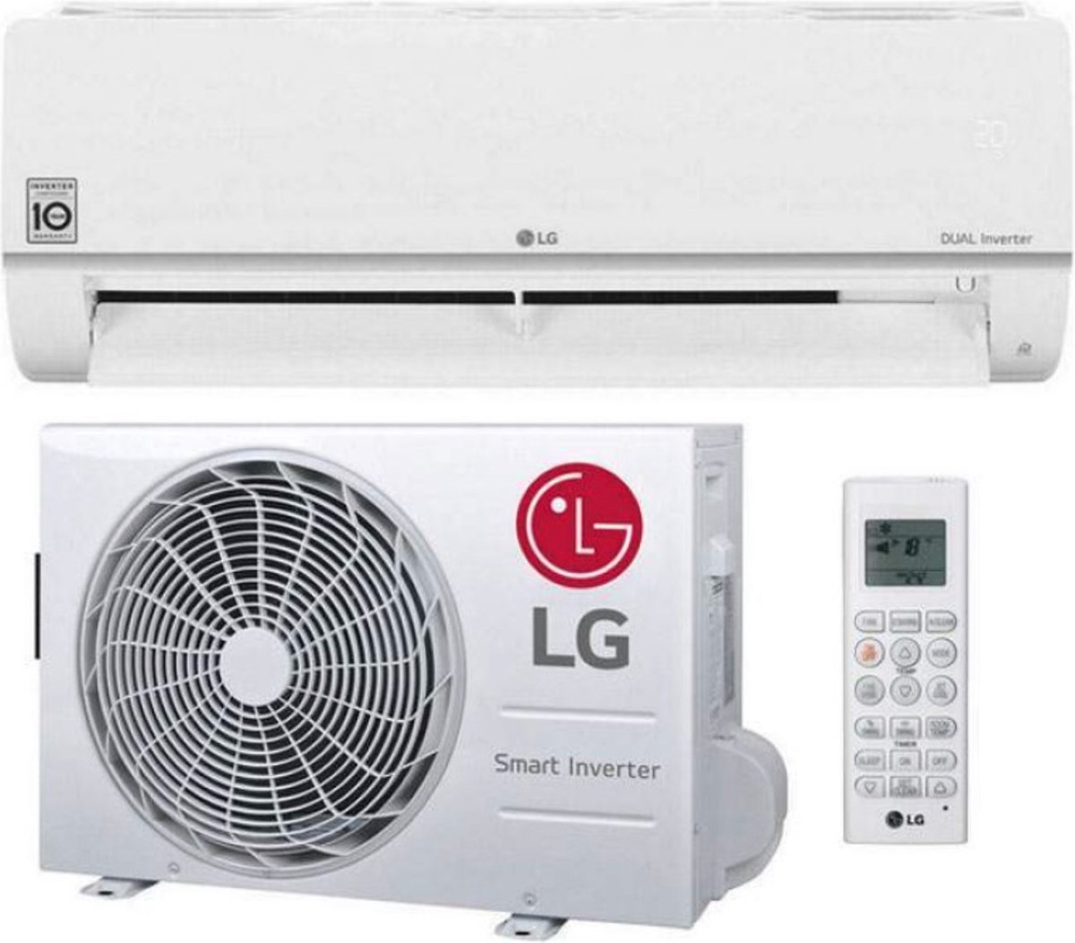 LG Air conditioner Ocean DUALCOOL Inverter S18ET NSK / S18ET UL2 SET