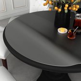 The Living Store Protège table PVC - 100 cm - 2 mm - Imperméable - résistant aux rayures