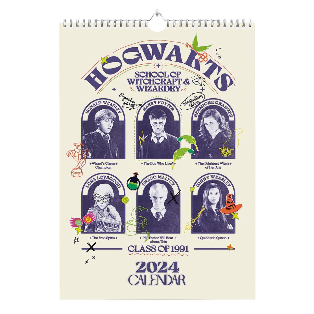 Harry Potter Kalender 2024 A3