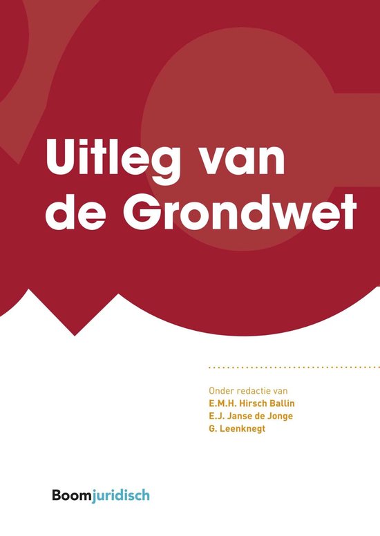 Commentaar & Context - Uitleg van de Grondwet - cover