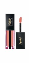 Yves Saint Laurent Water Stain Fresh Glossy Satain 604 Peach Plunge Lipgloss Coral rose langhoudend 5.9ml