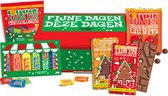 Tony's Chocolonely Feestdagen Chocolade Kerstpakket - Feest Pakket met 5 soorten Producten - Kerst & Sint Cadeau - Belgische Fairtrade Chocolade