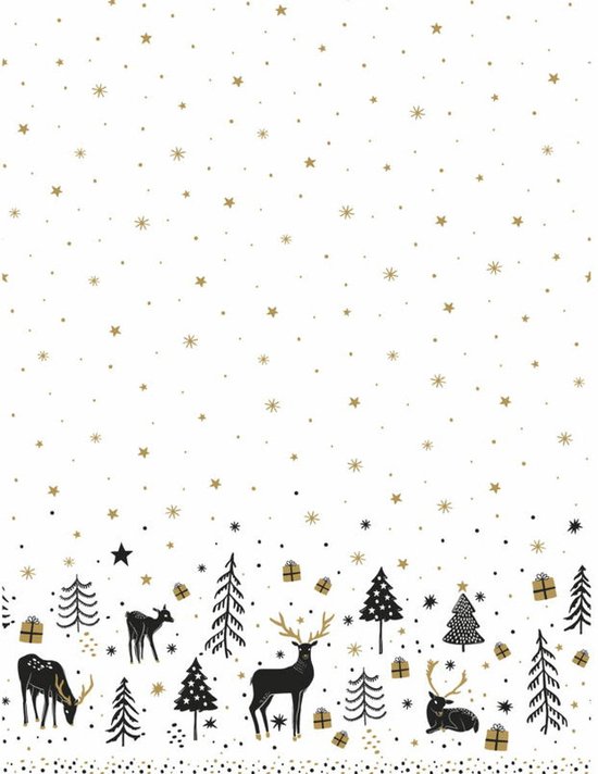 Kerst Tafelkleed Feest Wegwerp Tafelkleden, Kerstmis Tafelkleed Rood Groen Tafelhoezen, 137*274CM Rechthoekig Groot Plastic Tafelkleed voor Picknick, Babyshower, Kerstfeest, Kerst Tafeldecoraties