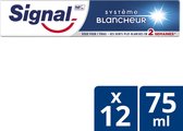 Signal White System Dentifrice - 75 ml - Value Pack 12 x 75ml