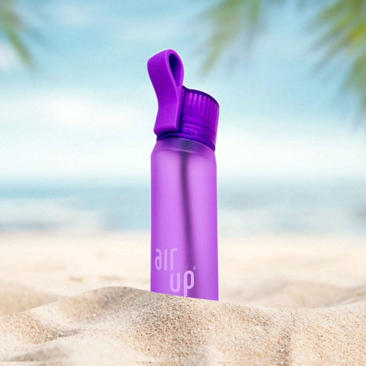 Air Up Drinking bottle purple starter kit - Flacon 650 ml - Comprenant 2  dosettes 