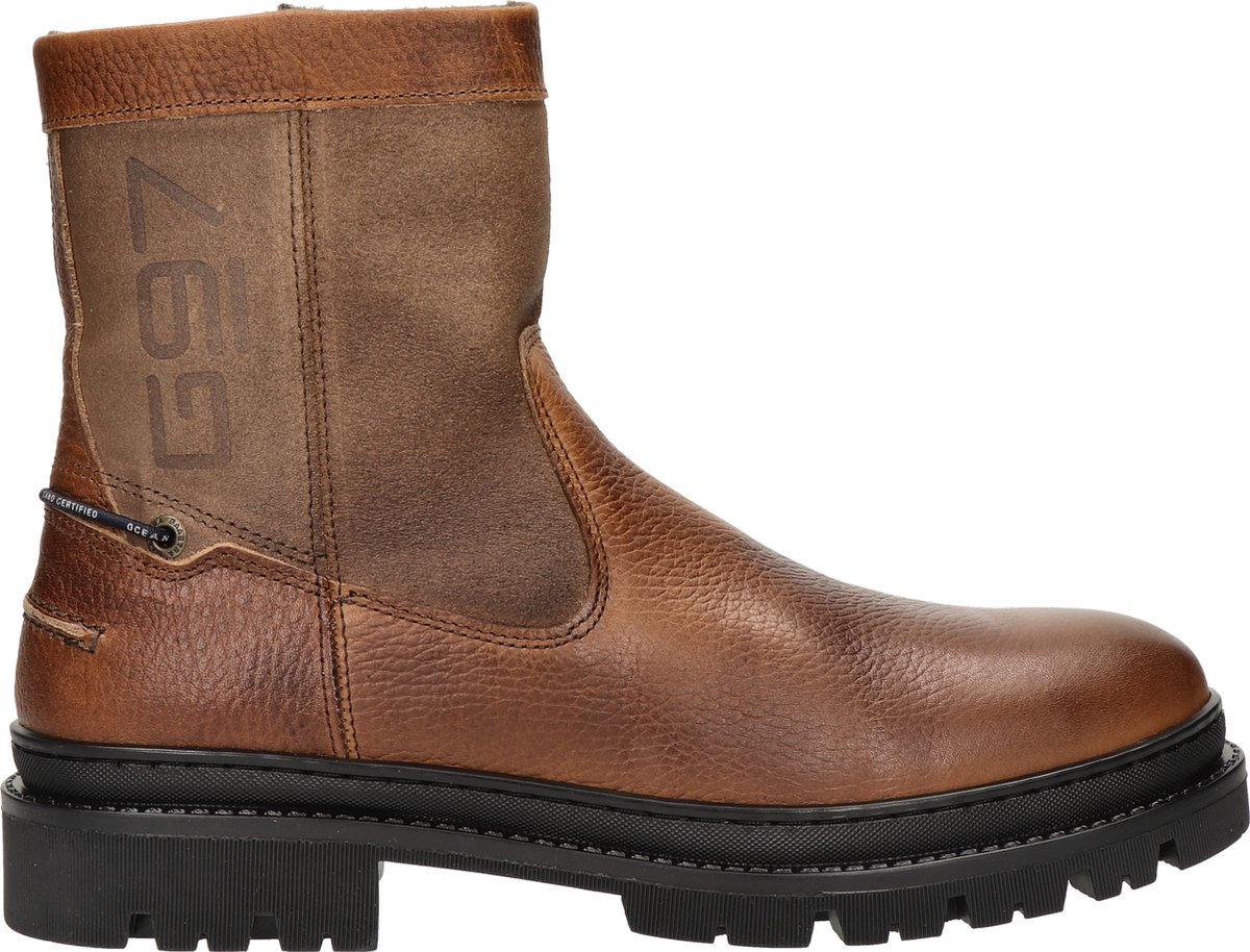 Gaastra Bering High Zip heren boot - Cognac - Maat 40